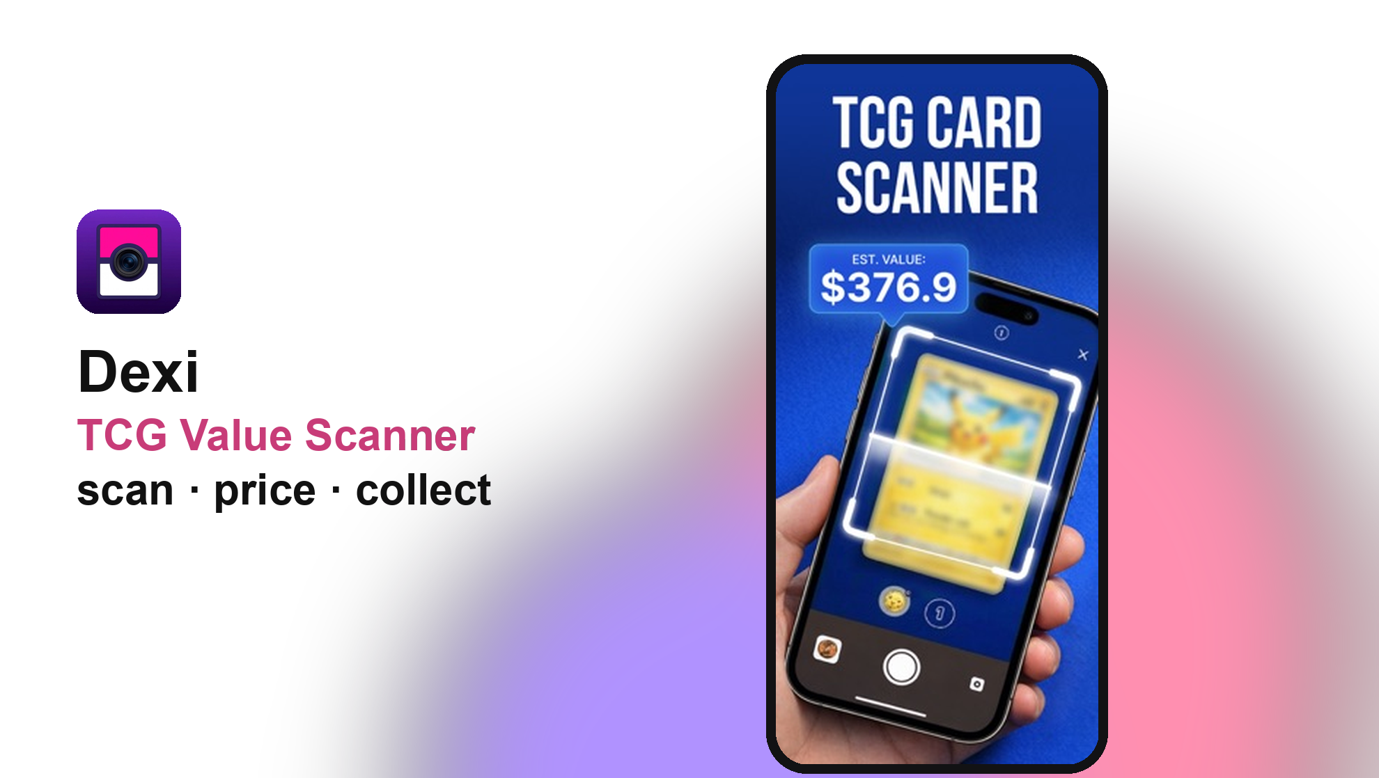TCG Value Scanner - Dexi